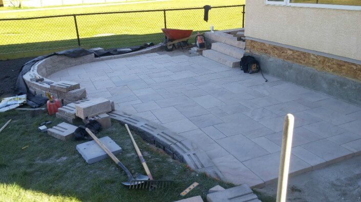 Patio landscaping Dublin